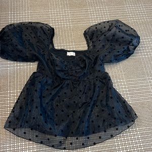 Alter’d State black blouse size small.